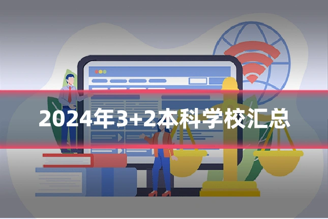 2024年3+2本科学校汇总