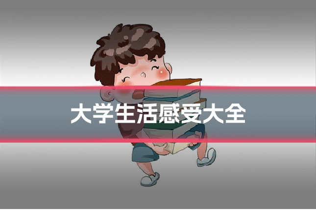大学生活感受大全