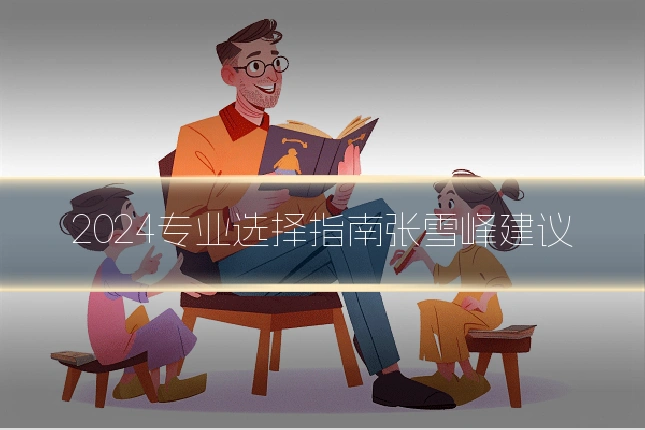2024专业选择指南张雪峰建议