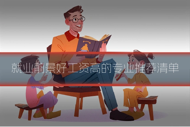 就业前景好工资高的专业推荐清单