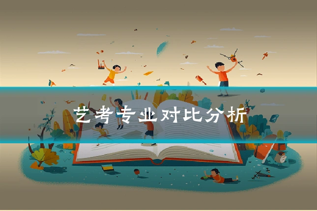 艺考专业对比分析