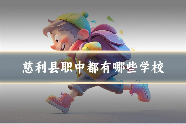 慈利县职中都有哪些学校
