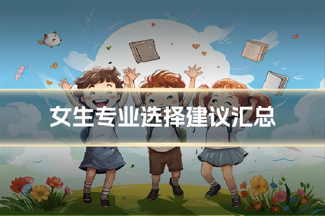 女生专业选择建议汇总