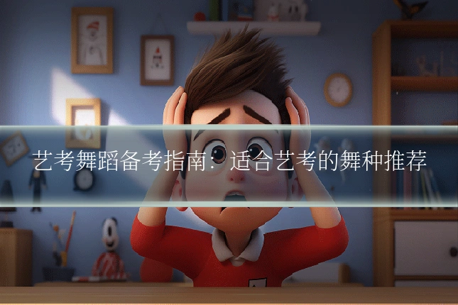 艺考舞蹈备考指南：适合艺考的舞种推荐