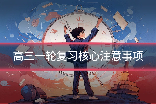 高三一轮复习核心注意事项