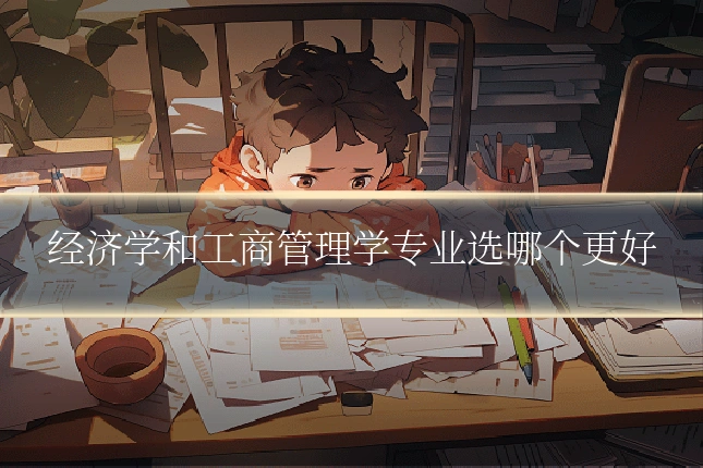 经济学和工商管理学专业选哪个更好