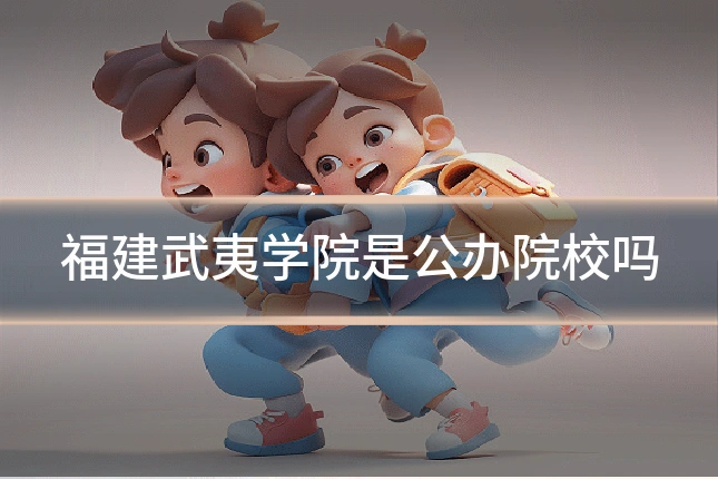 福建武夷学院是公办院校吗
