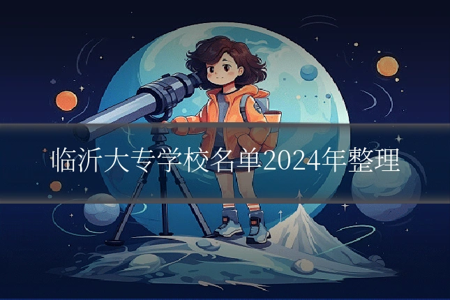 临沂大专学校名单2024年整理