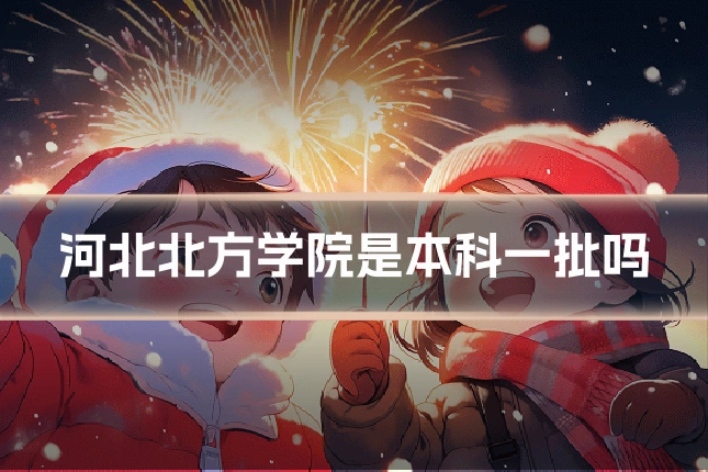 河北北方学院是本科一批吗