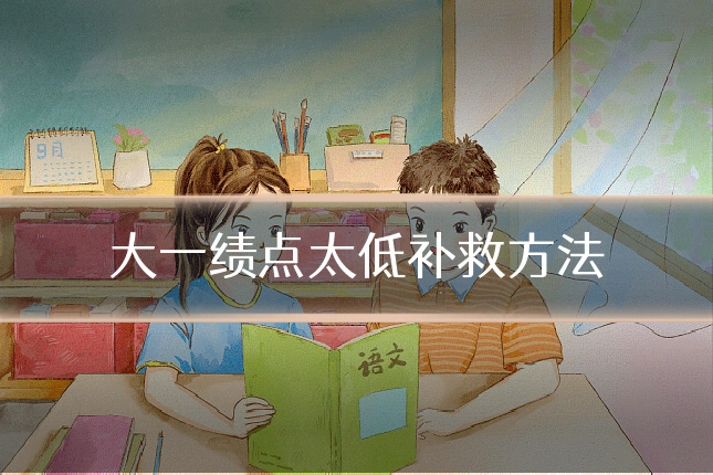 大一绩点太低补救方法