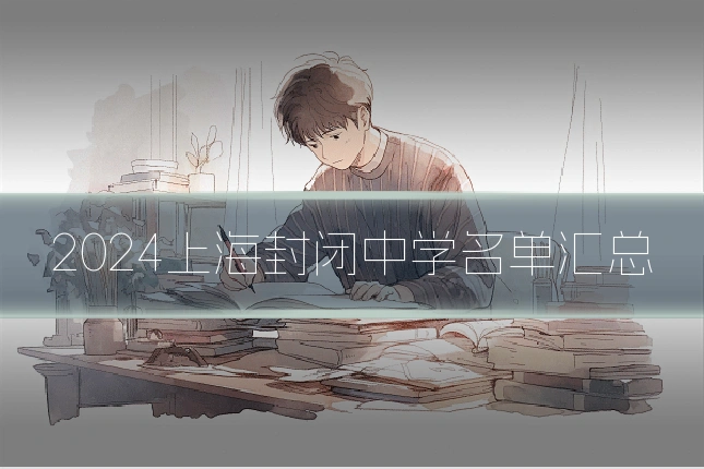 2024上海封闭中学名单汇总