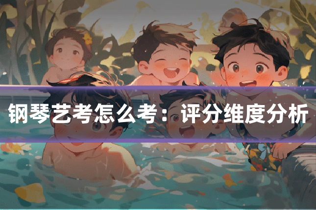 钢琴艺考怎么考：评分维度分析