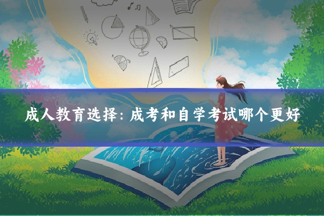 成人教育选择：成考和自学考试哪个更好