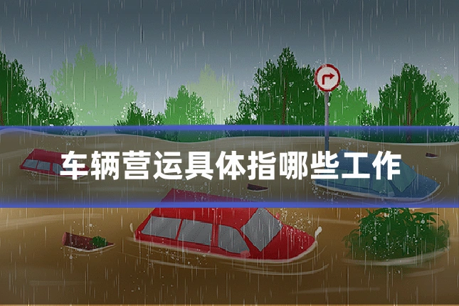 车辆营运具体指哪些工作