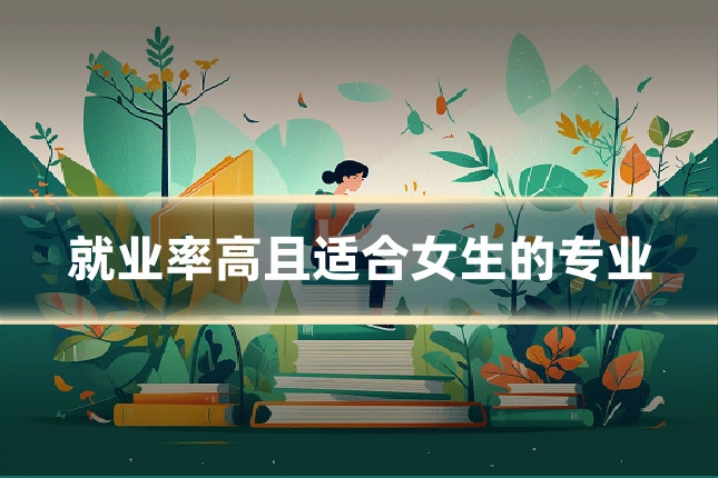 就业率高且适合女生的专业