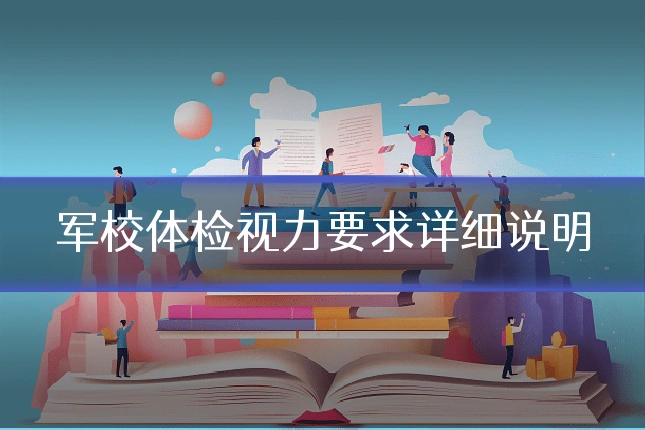 军校体检视力要求详细说明