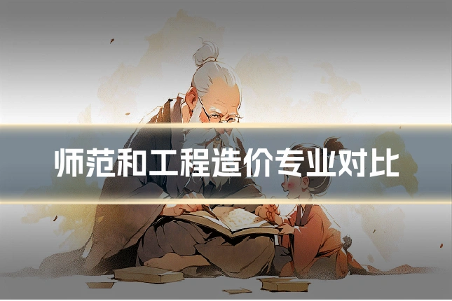 师范和工程造价专业对比