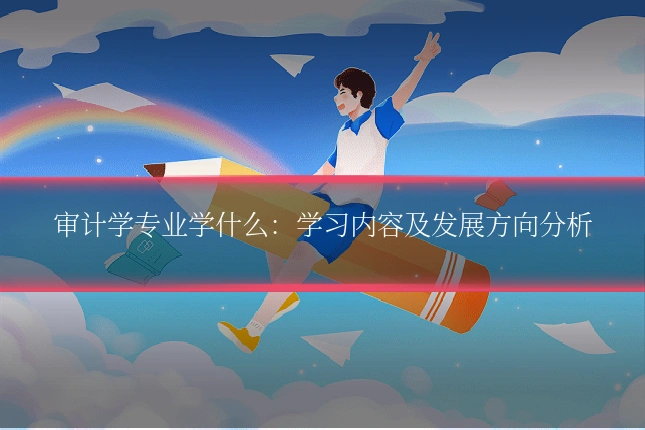 审计学专业学什么：学习内容及发展方向分析