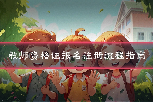 教师资格证报名注册流程指南