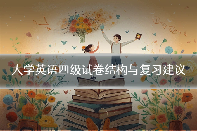 大学英语四级试卷结构与复习建议
