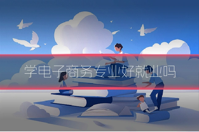 学电子商务专业好就业吗