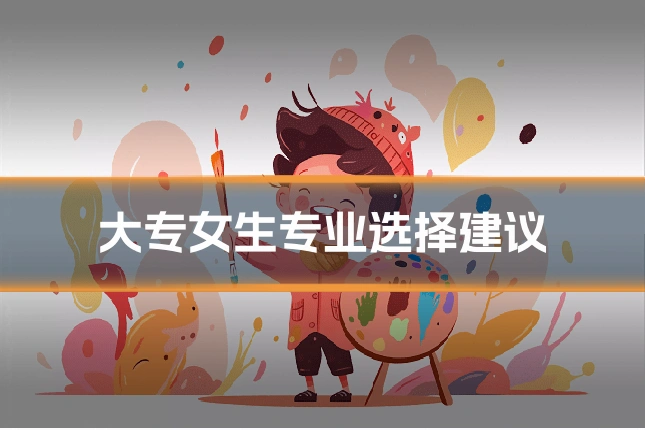 大专女生专业选择建议
