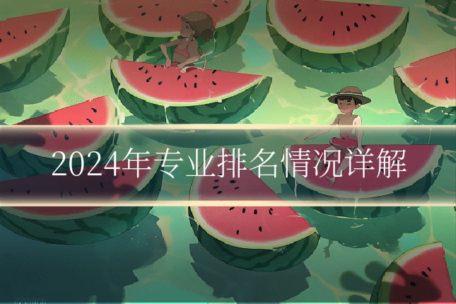 2024年专业排名情况详解