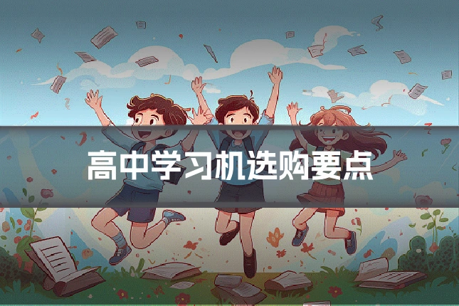 高中学习机选购要点