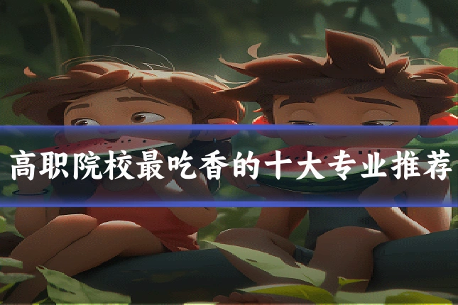 高职院校最吃香的十大专业推荐