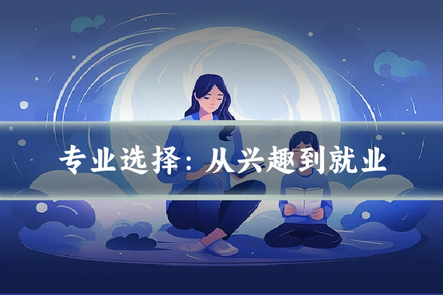 专业选择：从兴趣到就业