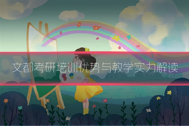 文都考研培训优势与教学实力解读