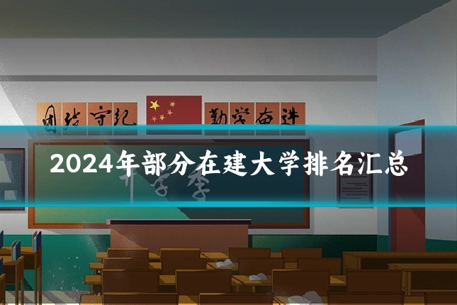 2024年部分在建大学排名汇总