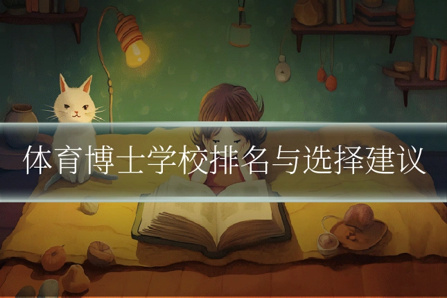体育博士学校排名与选择建议