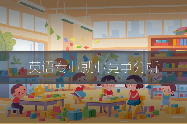 英语专业就业竞争分析