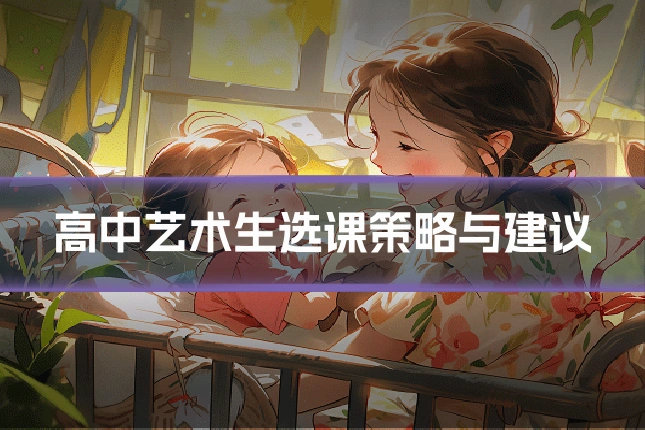 高中艺术生选课策略与建议