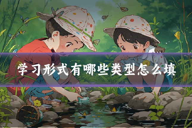 学习形式有哪些类型怎么填