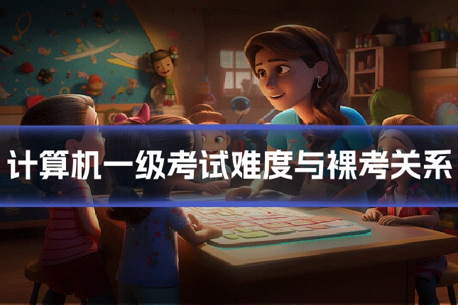 计算机一级考试难度与裸考关系