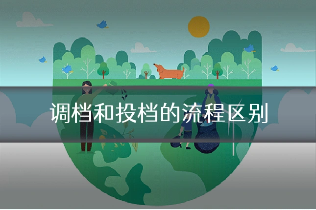 调档和投档的流程区别