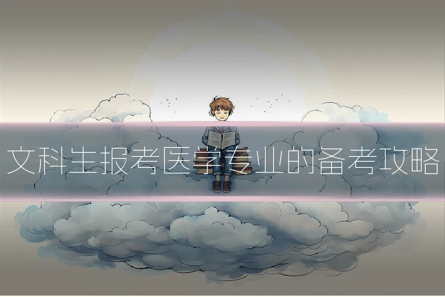 文科生报考医学专业的备考攻略