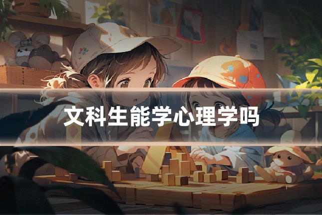 文科生能学心理学吗
