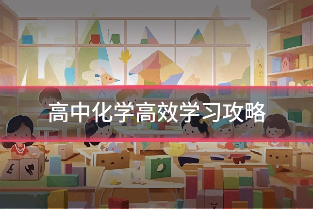 高中化学高效学习攻略