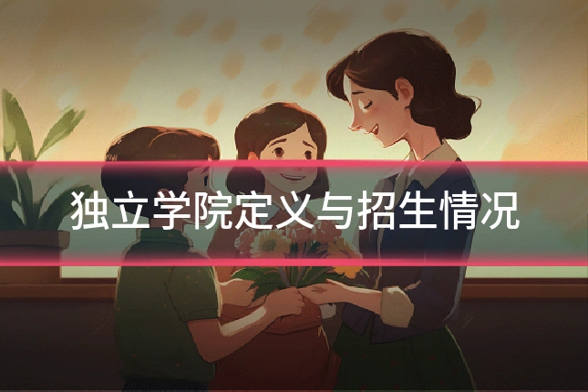 独立学院定义与招生情况