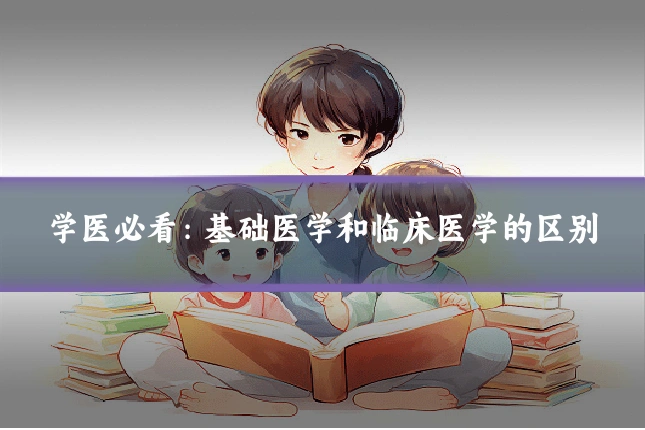 学医必看：基础医学和临床医学的区别