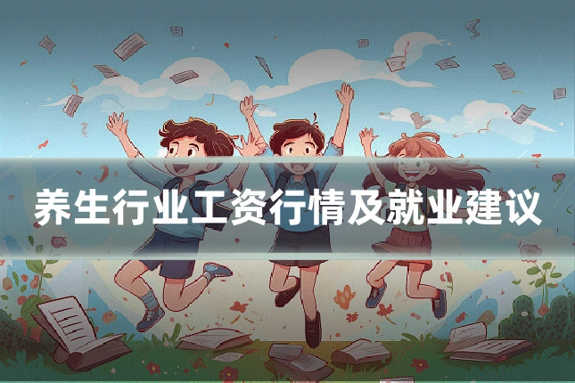 养生行业工资行情及就业建议