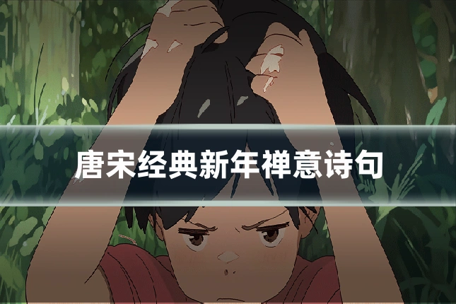 唐宋经典新年禅意诗句
