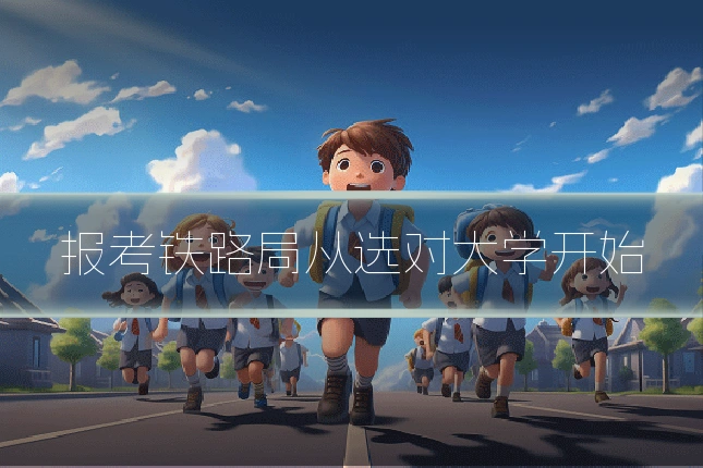 报考铁路局从选对大学开始