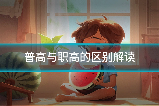 普高与职高的区别解读