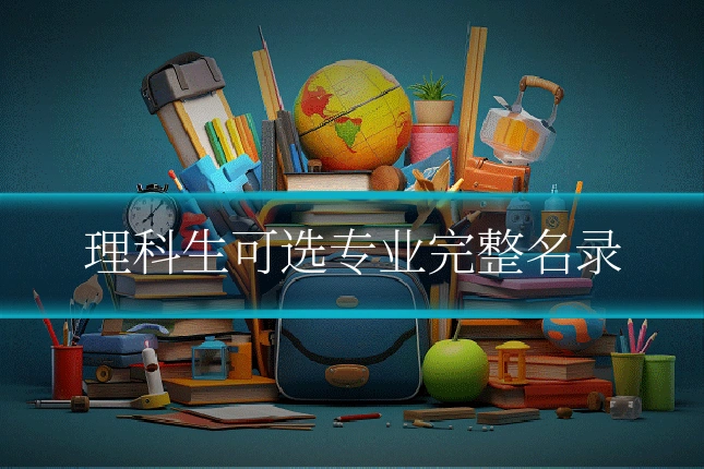 理科生可选专业完整名录