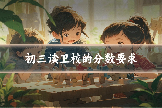 初三读卫校的分数要求