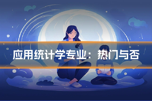 应用统计学专业：热门与否